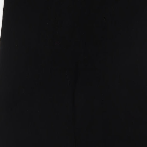 Autograph Womens Black Cashmere Trousers Size S L31 in Regular