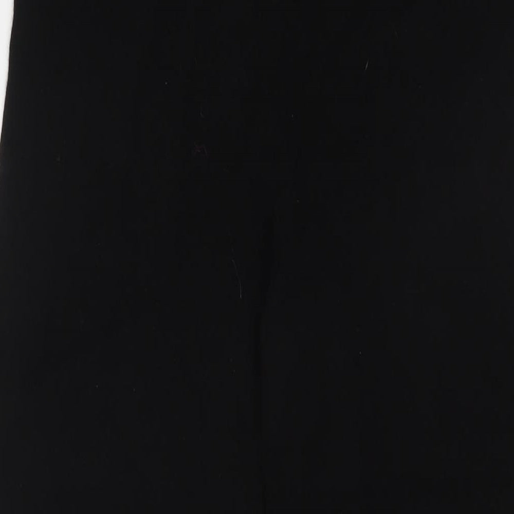 Autograph Womens Black Cashmere Trousers Size S L31 in Regular