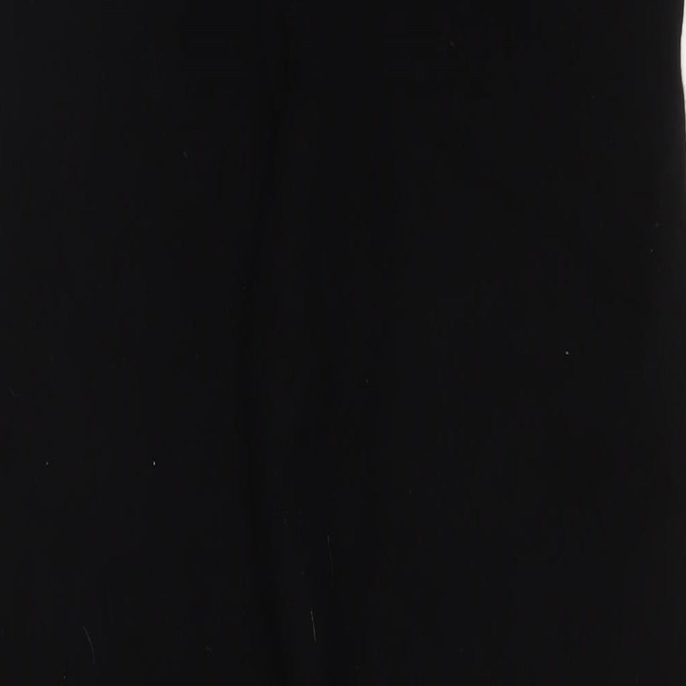 Autograph Womens Black Cashmere Trousers Size S L31 in Regular