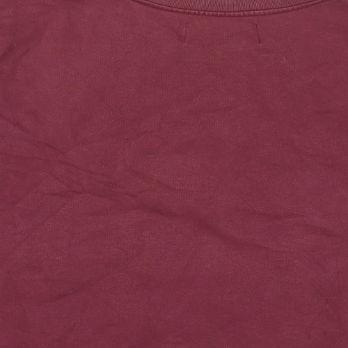 Calvin Klein Mens Purple Cotton Pullover Sweatshirt Size M - Logo