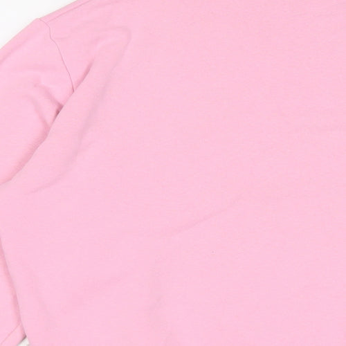 MyNelly Womens Pink Cotton Pullover Sweatshirt Size S Pullover - This is my day off sweatshirt