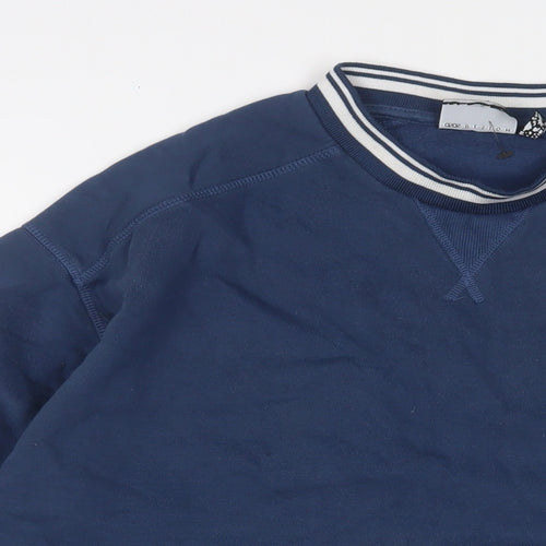 ASOS Mens Blue Cotton Pullover Sweatshirt Size S