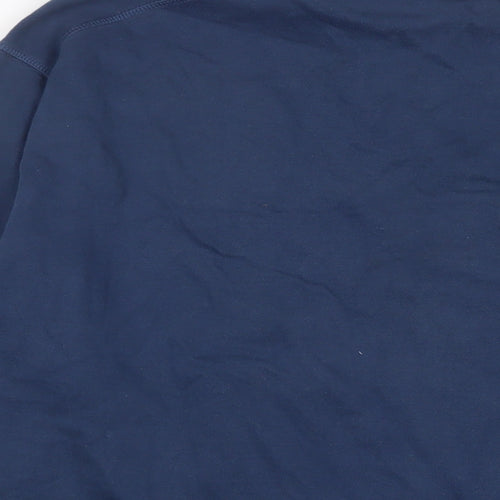 ASOS Mens Blue Cotton Pullover Sweatshirt Size S