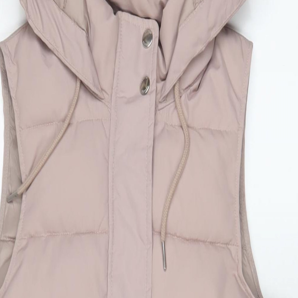 Regatta Womens Pink Gilet Jacket Size 10 Zip - Zip Pockets