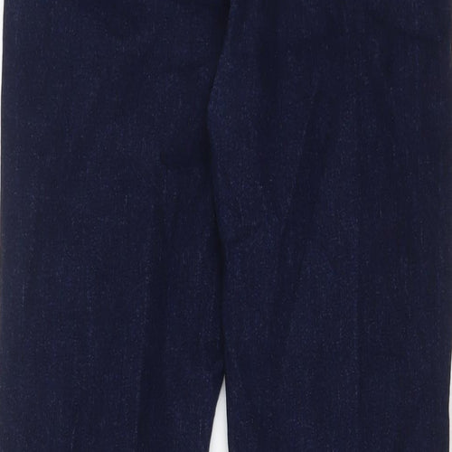 Uniqlo Womens Blue Cotton Bootcut Jeans Size 26 in L28 in Regular Zip