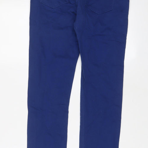 D.Pulse Womens Blue Cotton Skinny Jeans Size 28 in L26 in Regular Zip