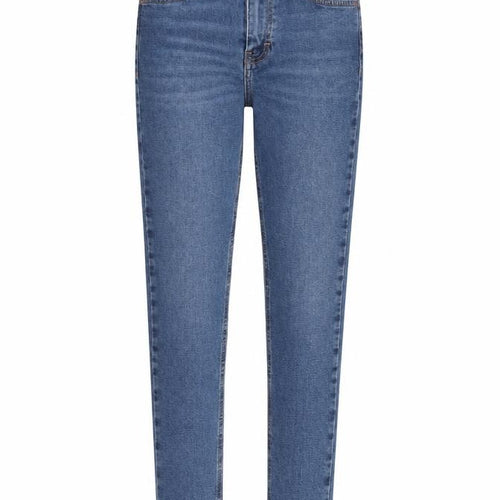 Topshop Womens Blue Cotton Skinny Jeans Size 26 in L32 in Regular Zip