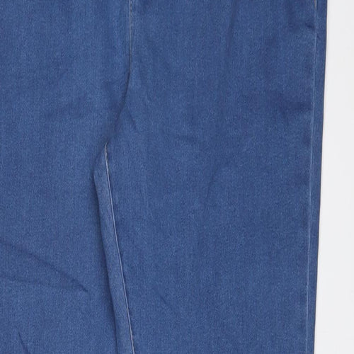 George Womens Blue Cotton Jegging Jeans Size 16 L30 in Regular