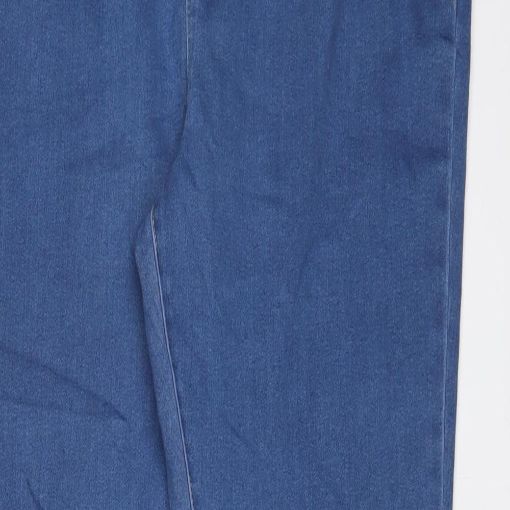 George Womens Blue Cotton Jegging Jeans Size 16 L30 in Regular