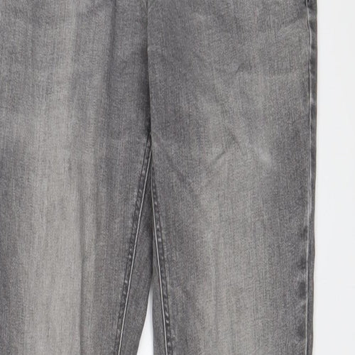 NEXT Mens Grey Cotton Skinny Jeans Size 26 in L31 in Regular Zip