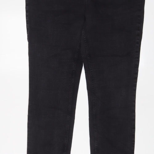 H&M Womens Grey Cotton Jegging Jeans Size 18 L30 in Regular