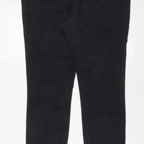 H&M Womens Grey Cotton Jegging Jeans Size 18 L30 in Regular