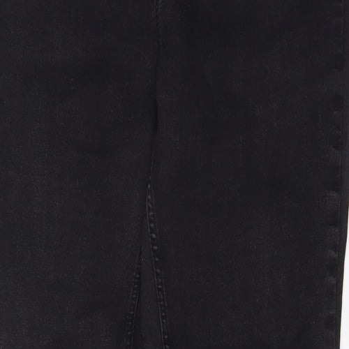 H&M Womens Grey Cotton Jegging Jeans Size 18 L30 in Regular
