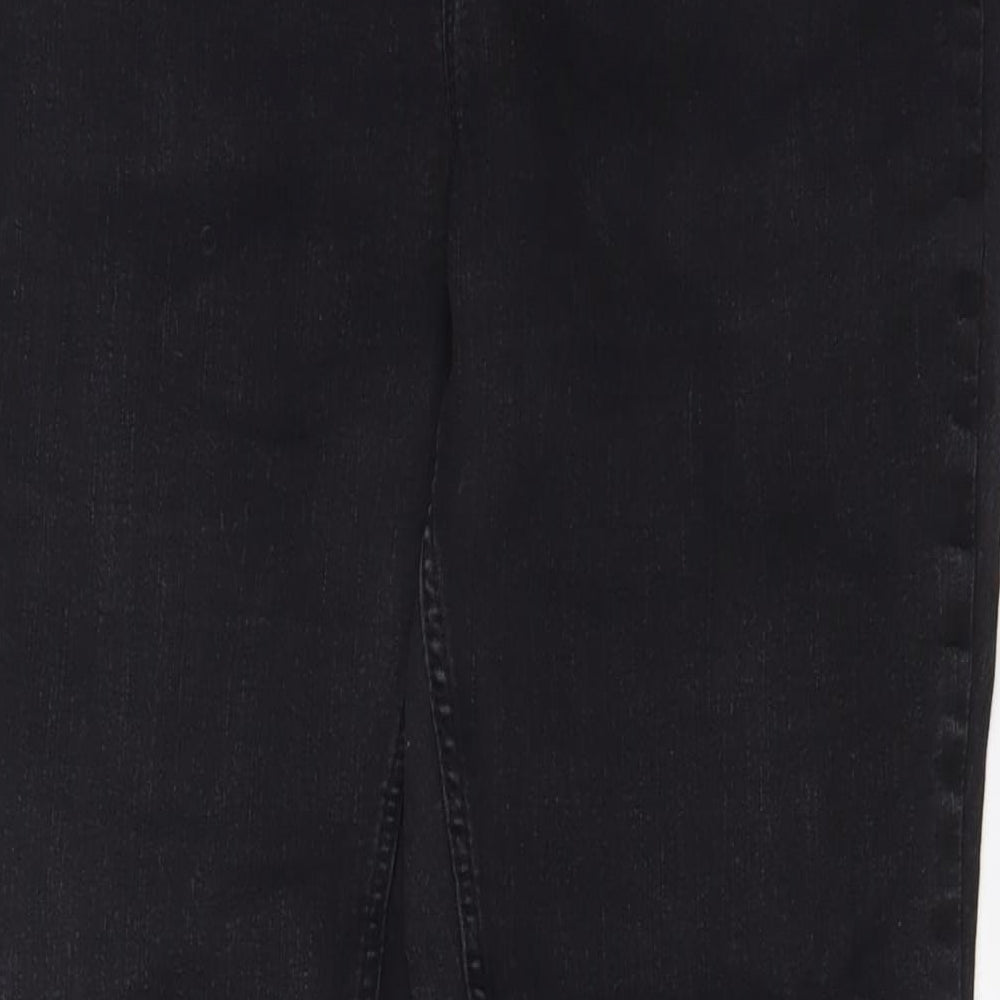 H&M Womens Grey Cotton Jegging Jeans Size 18 L30 in Regular