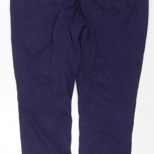 White Stuff Womens Black Cotton Jegging Jeans Size 20 L29 in Regular