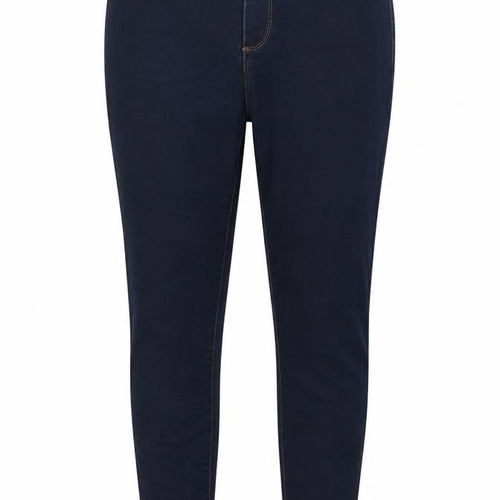 Denim & Co. Womens Blue Polyester Blend Skinny Jeans Size 14 L29 in Regular Zip