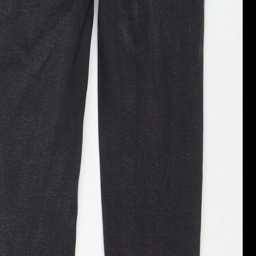 Zara Womens Black Cotton Skinny Jeans Size 8 L27 in Regular Zip