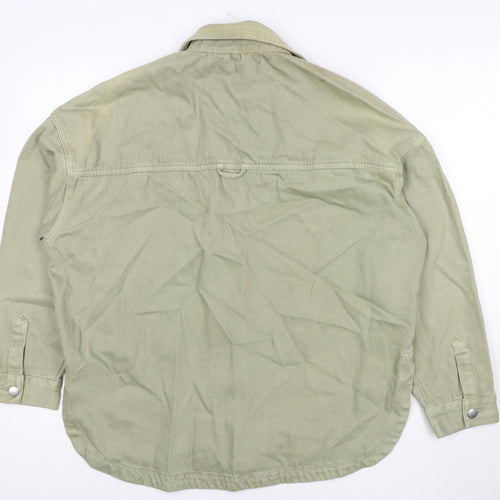 PEP&CO Womens Blue Jacket Size 16 Snap