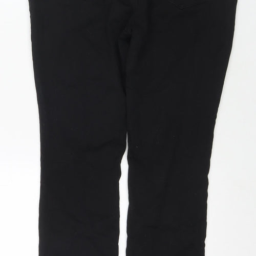 TU Womens Black Cotton Jegging Jeans Size 14 L30 in Regular