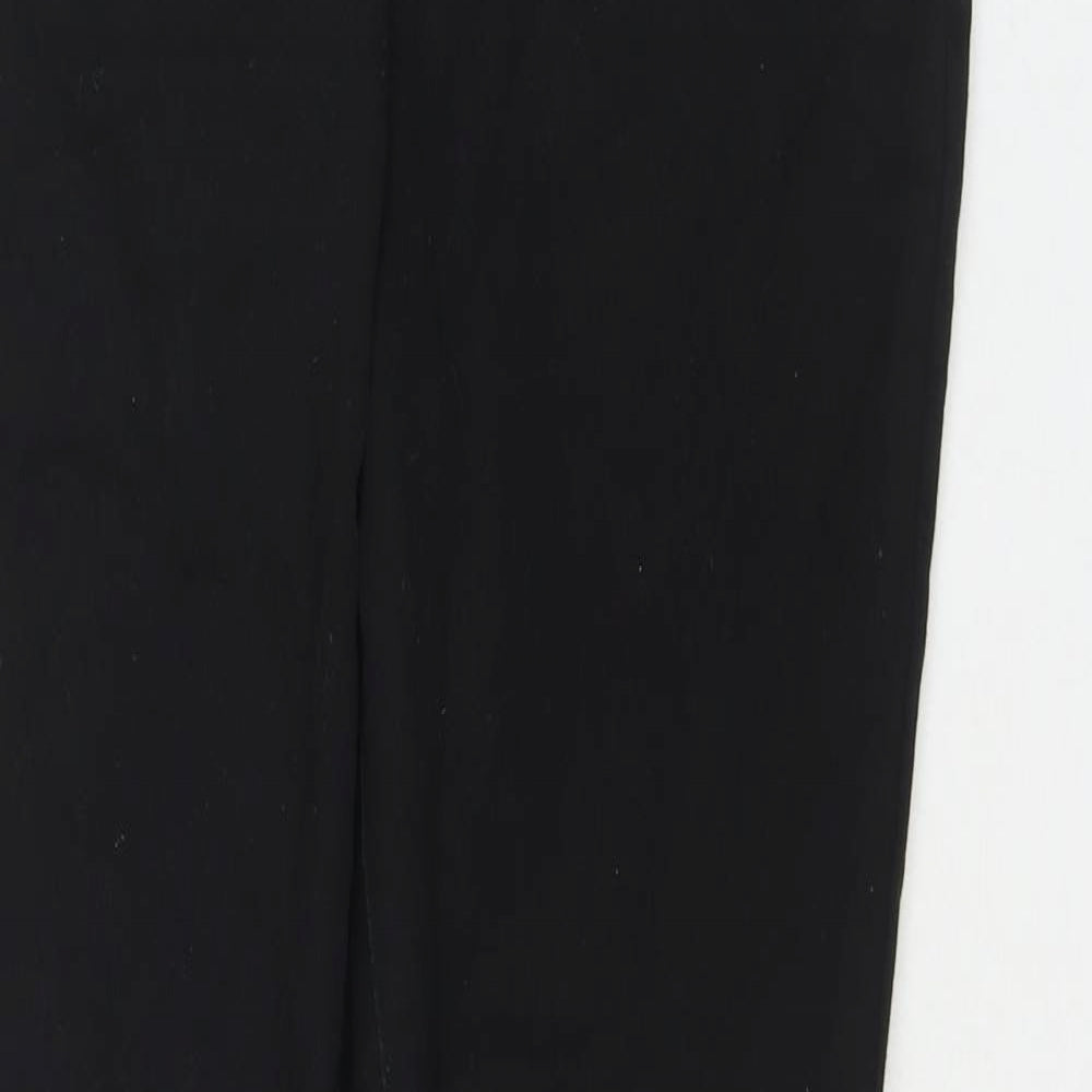TU Womens Black Cotton Jegging Jeans Size 14 L30 in Regular