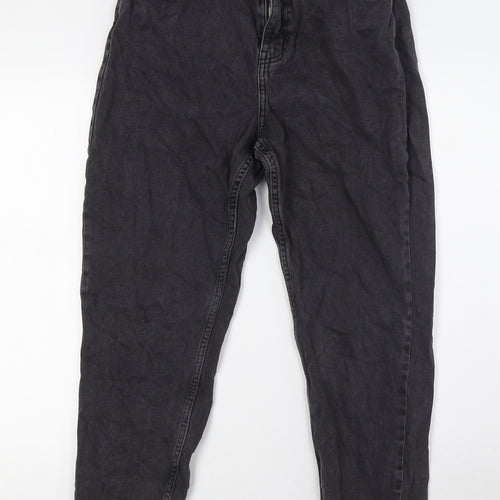 Denim Co Womens Black Cotton Jegging Jeans Size 12 L27 in Regular Tie