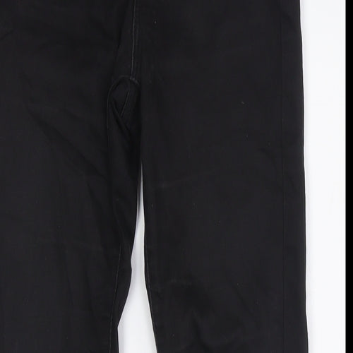 Denim Co Womens Black Cotton Skinny Jeans Size 6 L29 in Regular Zip