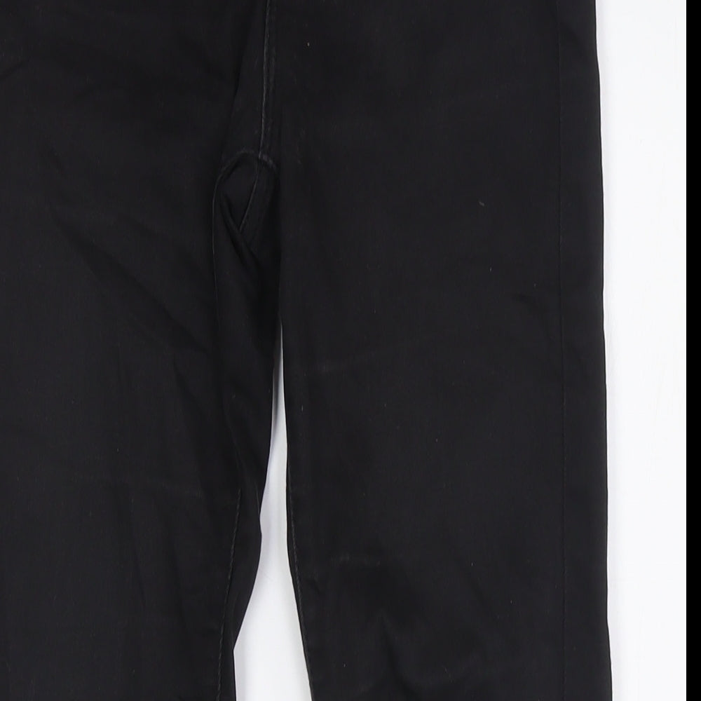 Denim Co Womens Black Cotton Skinny Jeans Size 6 L29 in Regular Zip