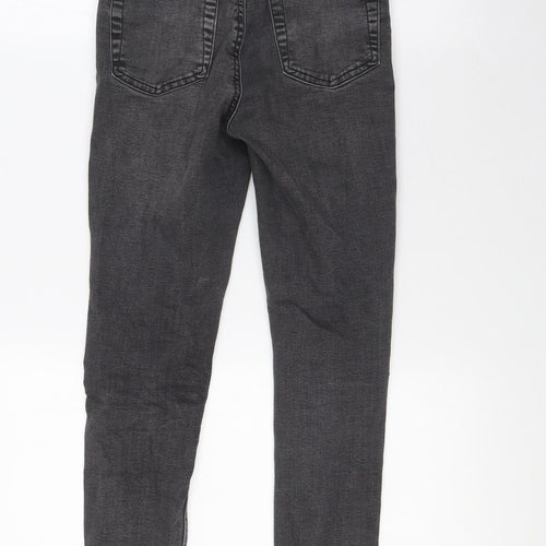 Denim Co Womens Black Cotton Skinny Jeans Size 6 L22 in Regular Zip