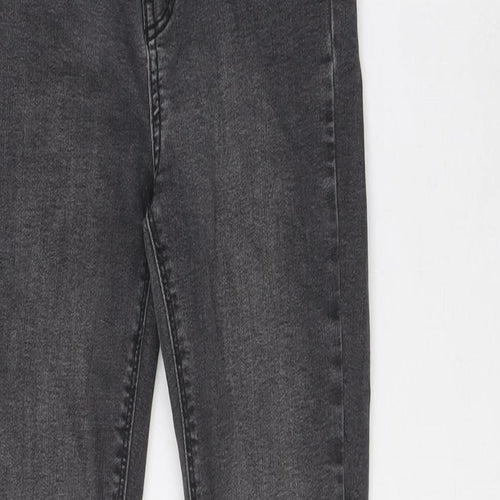 Denim Co Womens Black Cotton Skinny Jeans Size 6 L22 in Regular Zip