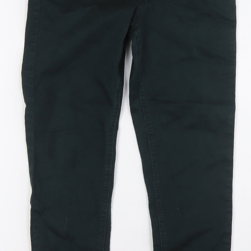 Marks and Spencer Womens Green Cotton Jegging Jeans Size 10 L28 in Regular