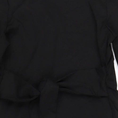 Blooming Marvellous Womens Black Viscose A-Line Size 14 Round Neck Pullover