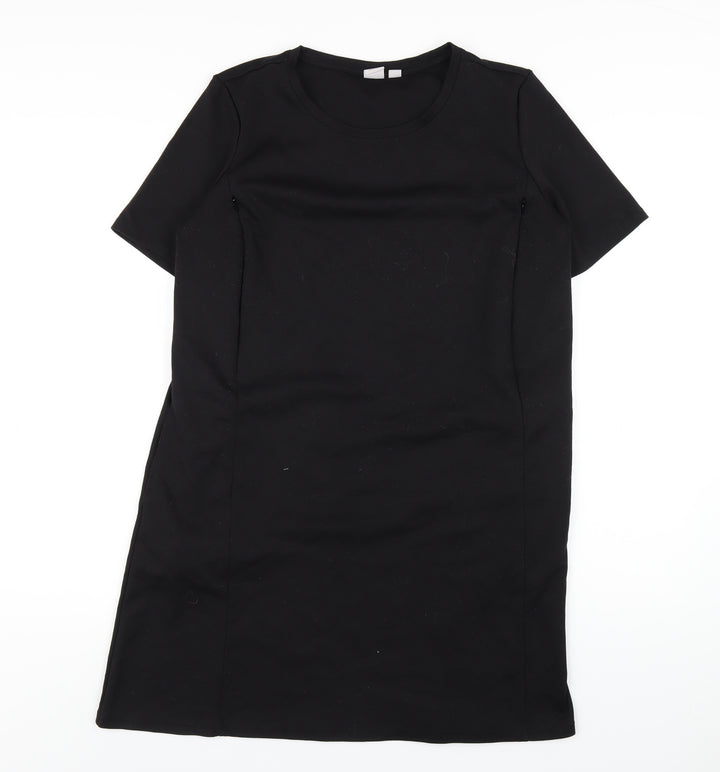Gap Womens Black Polyester A-Line Size M Round Neck Pullover