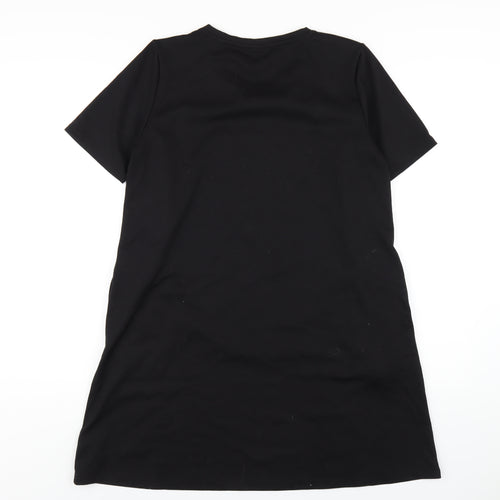 Gap Womens Black Polyester A-Line Size M Round Neck Pullover