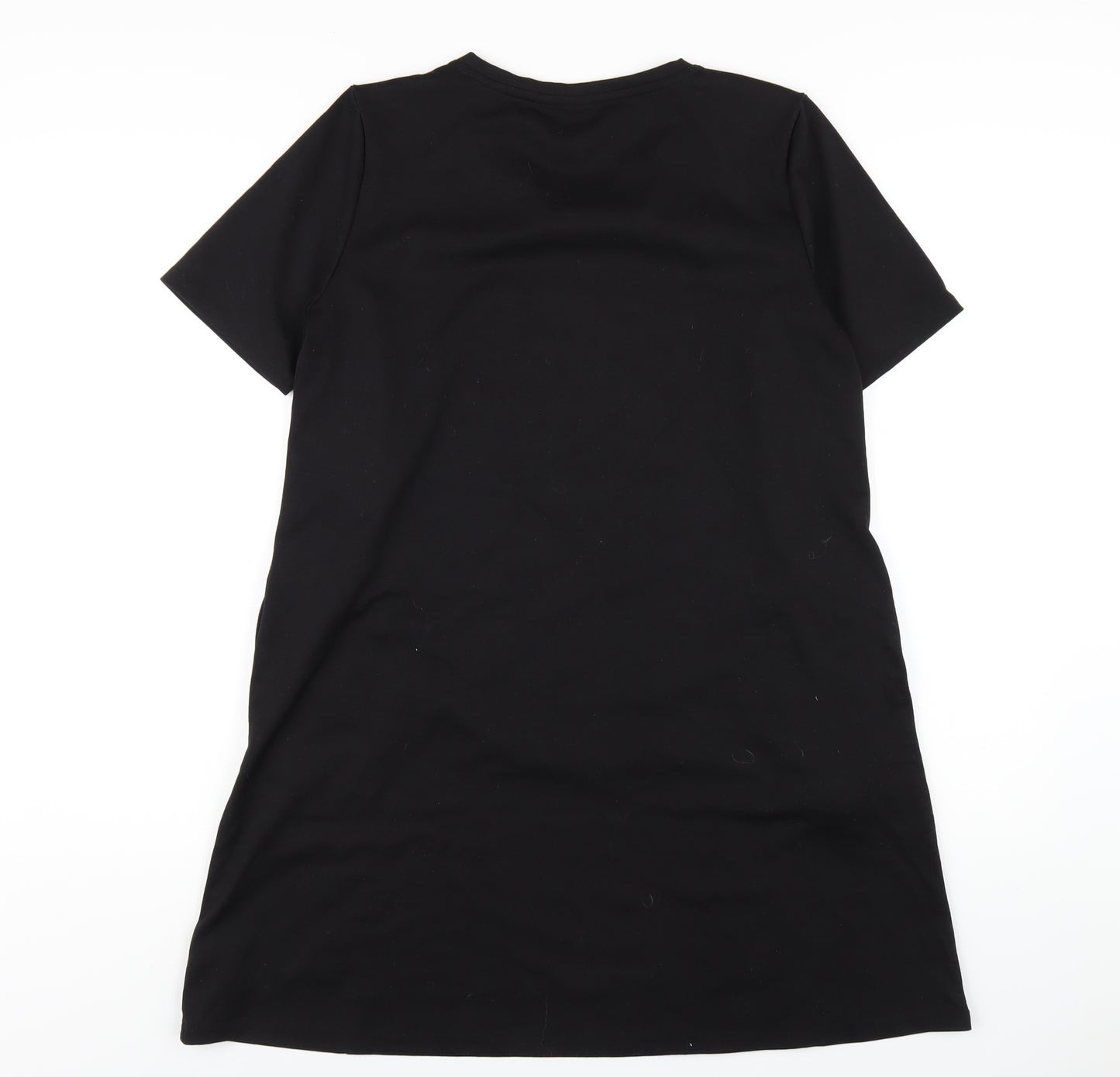 Gap Womens Black Polyester A-Line Size M Round Neck Pullover
