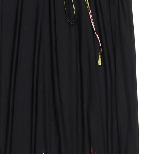 Apricot Womens Multicoloured Geometric Polyester Maxi Size S Square Neck Pullover