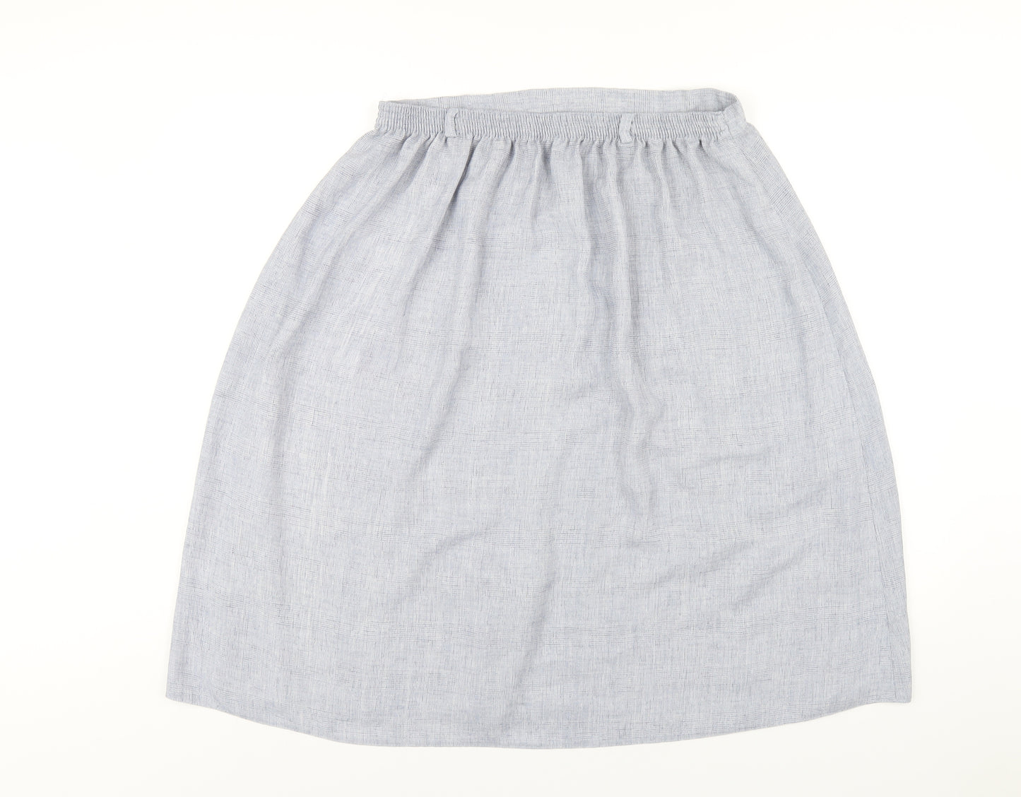 Berkertex Womens Blue Polyester A-Line Skirt Size 18