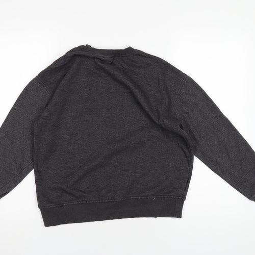 Disney Womens Grey Cotton Pullover Sweatshirt Size 6 Pullover - Minne Mouse