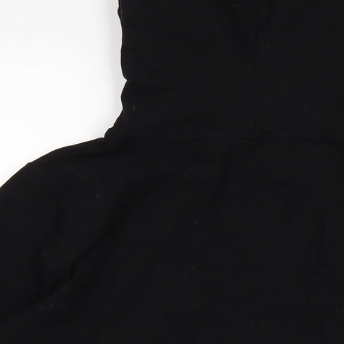 M.Life Womens Black Cotton Pullover Hoodie Size L Pullover