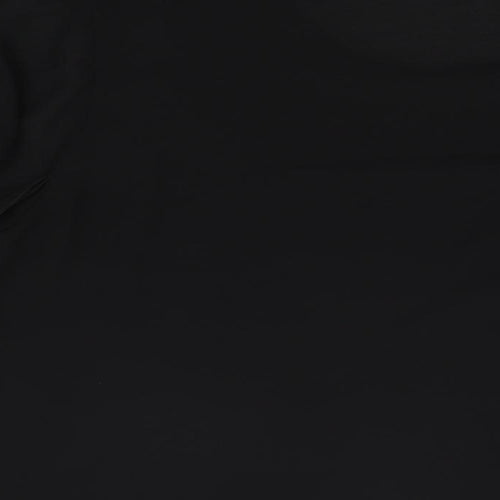 Nouvelle Womens Black Polyester Basic Blouse Size 16 Scoop Neck