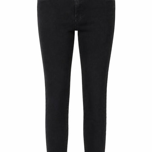 H&M Womens Grey Cotton Jegging Jeans Size 10 L27 in Regular Button