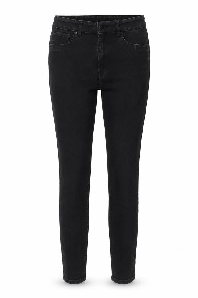 H&M Womens Grey Cotton Jegging Jeans Size 10 L27 in Regular Button