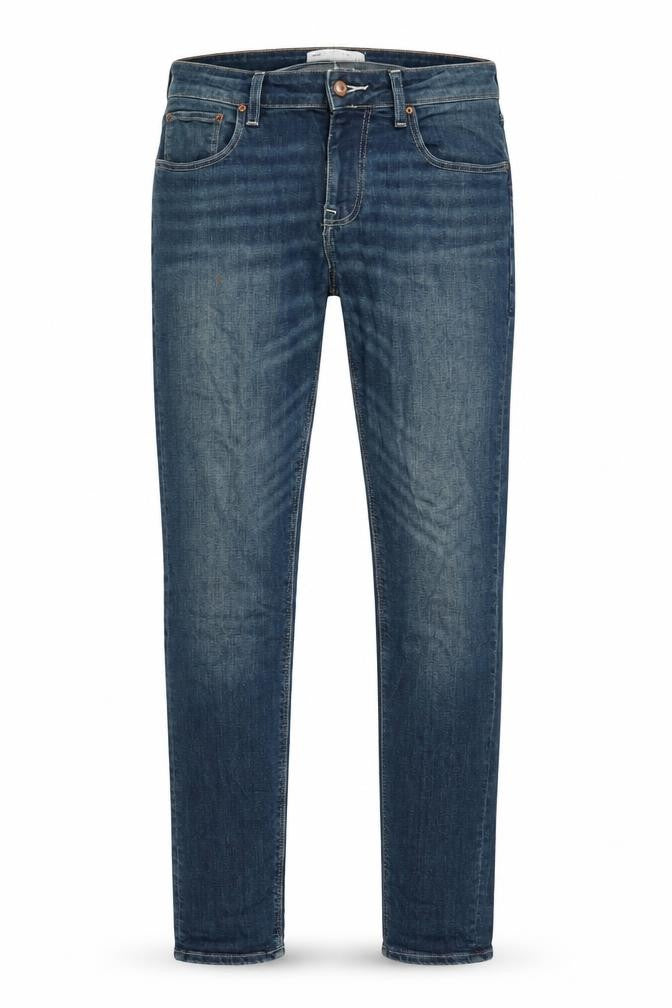 ASOS Mens Blue Cotton Skinny Jeans Size 30 in L32 in Regular Button