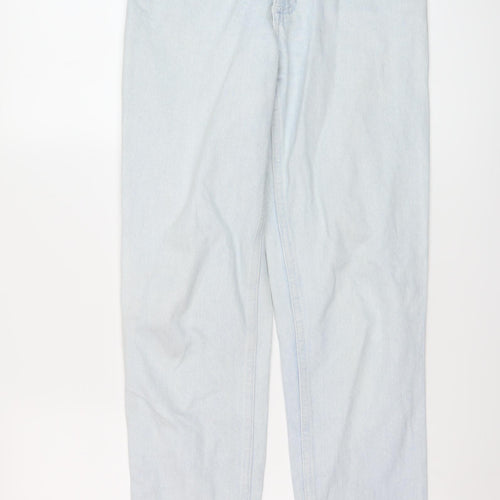 Rambler Womens Blue Cotton Mom Jeans Size 24 in L28 in Regular Button