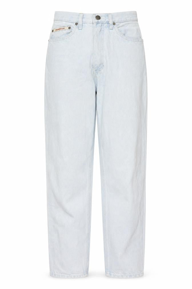 Rambler Womens Blue Cotton Mom Jeans Size 24 in L28 in Regular Button