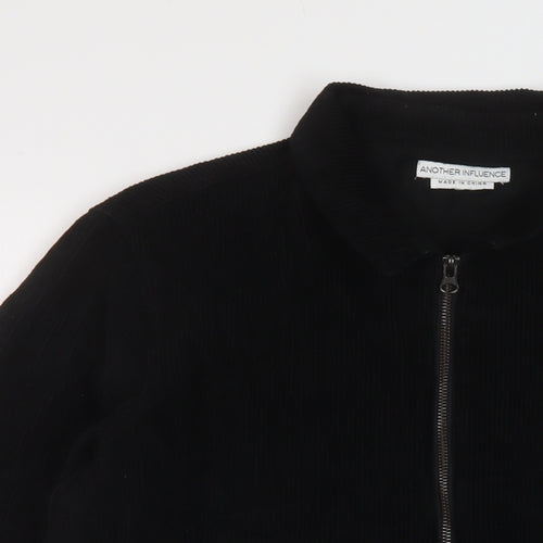 Another Influence Mens Black Jacket Size M Zip