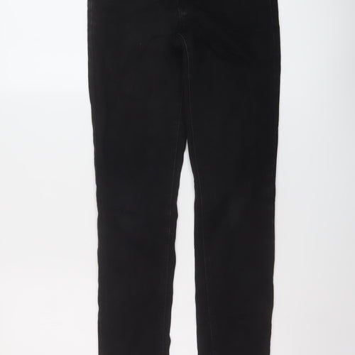 Levi's Womens Black Cotton Skinny Jeans Size 27 in L29 in Regular Button