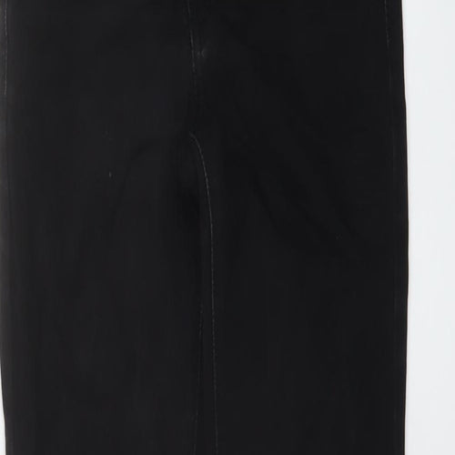 Levi's Womens Black Cotton Skinny Jeans Size 27 in L29 in Regular Button