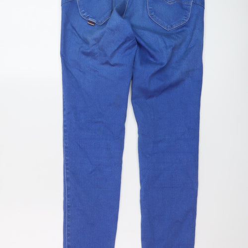 Salsa Womens Blue Cotton Skinny Jeans Size 8 L37 in Regular Button