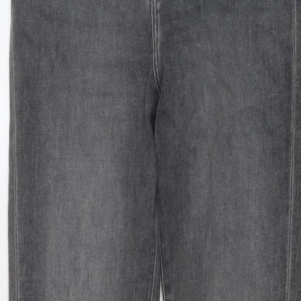 J Brand Womens Grey Cotton Skinny Jeans Size 28 in L32 in Regular Button