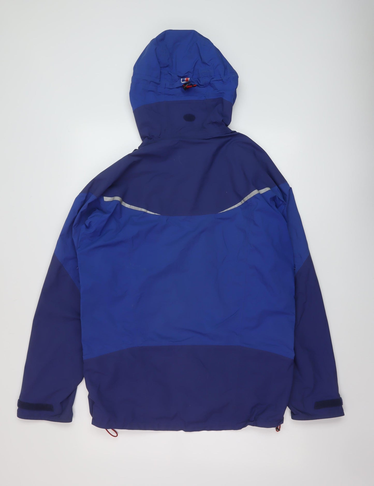 Berghaus Mens Blue Rain Coat Coat Size M Zip